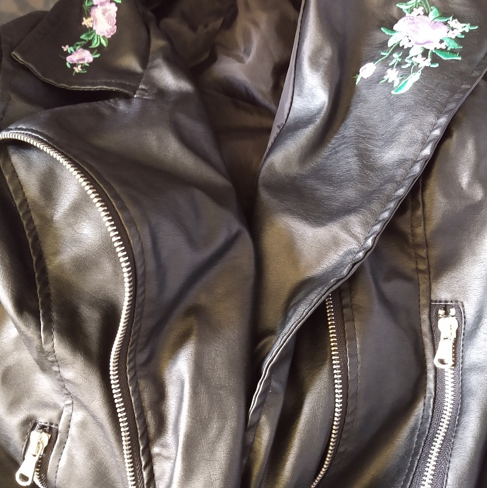 Leather jacket